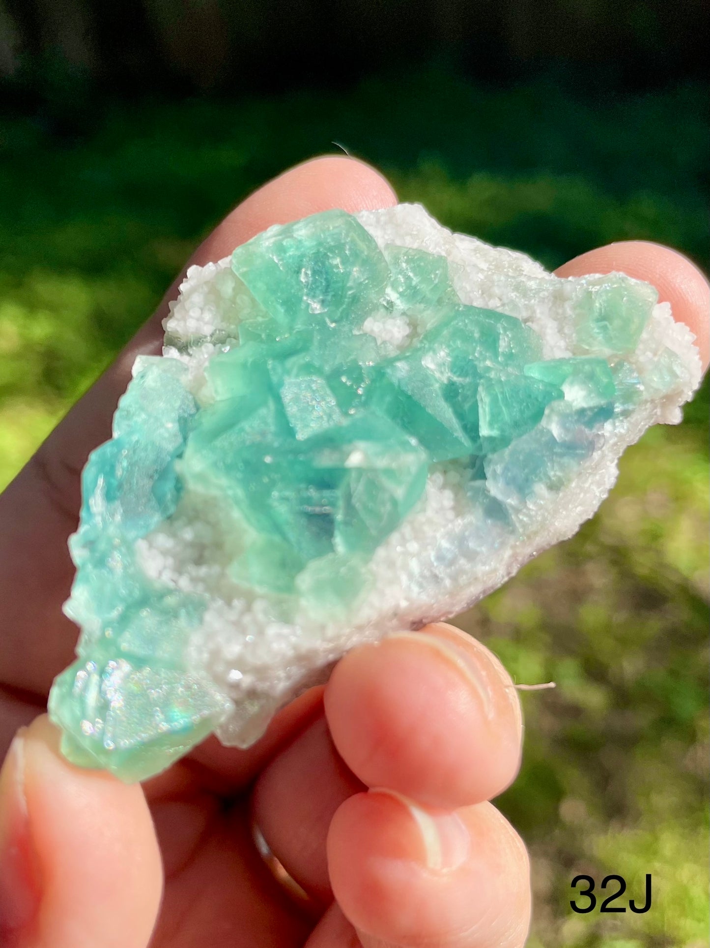 Octahedral Fluorite - 32J