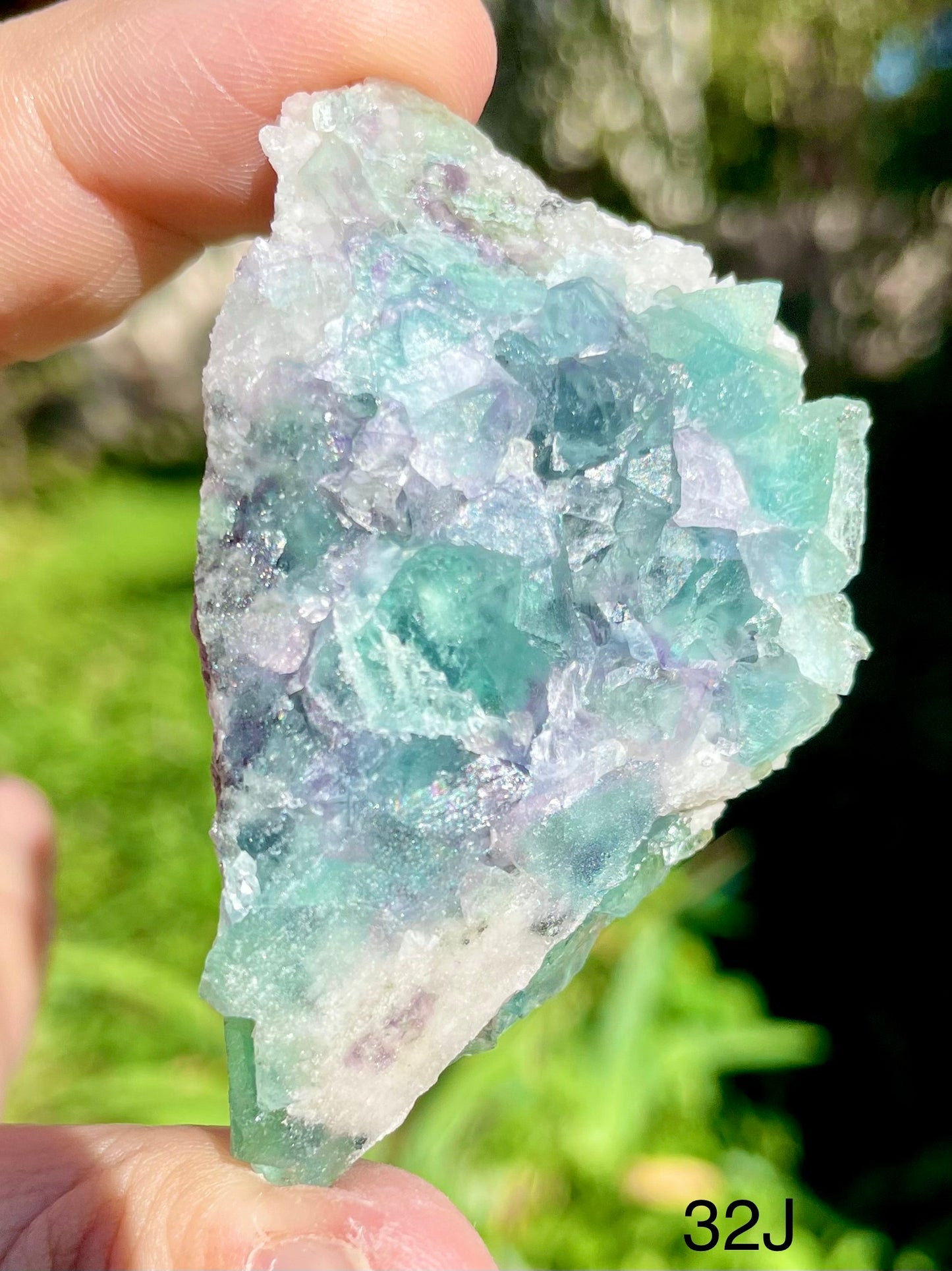 Octahedral Fluorite - 32J