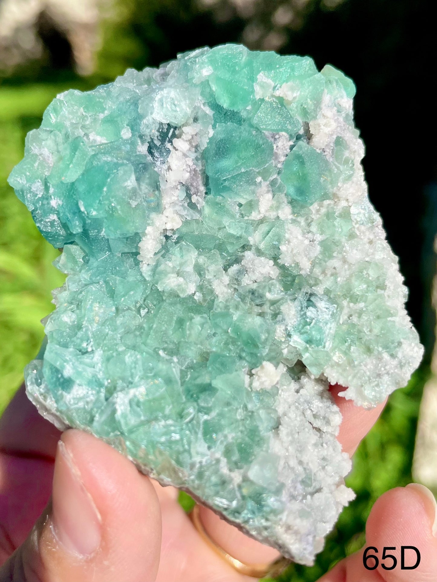 Octahedral Fluorite - 65D