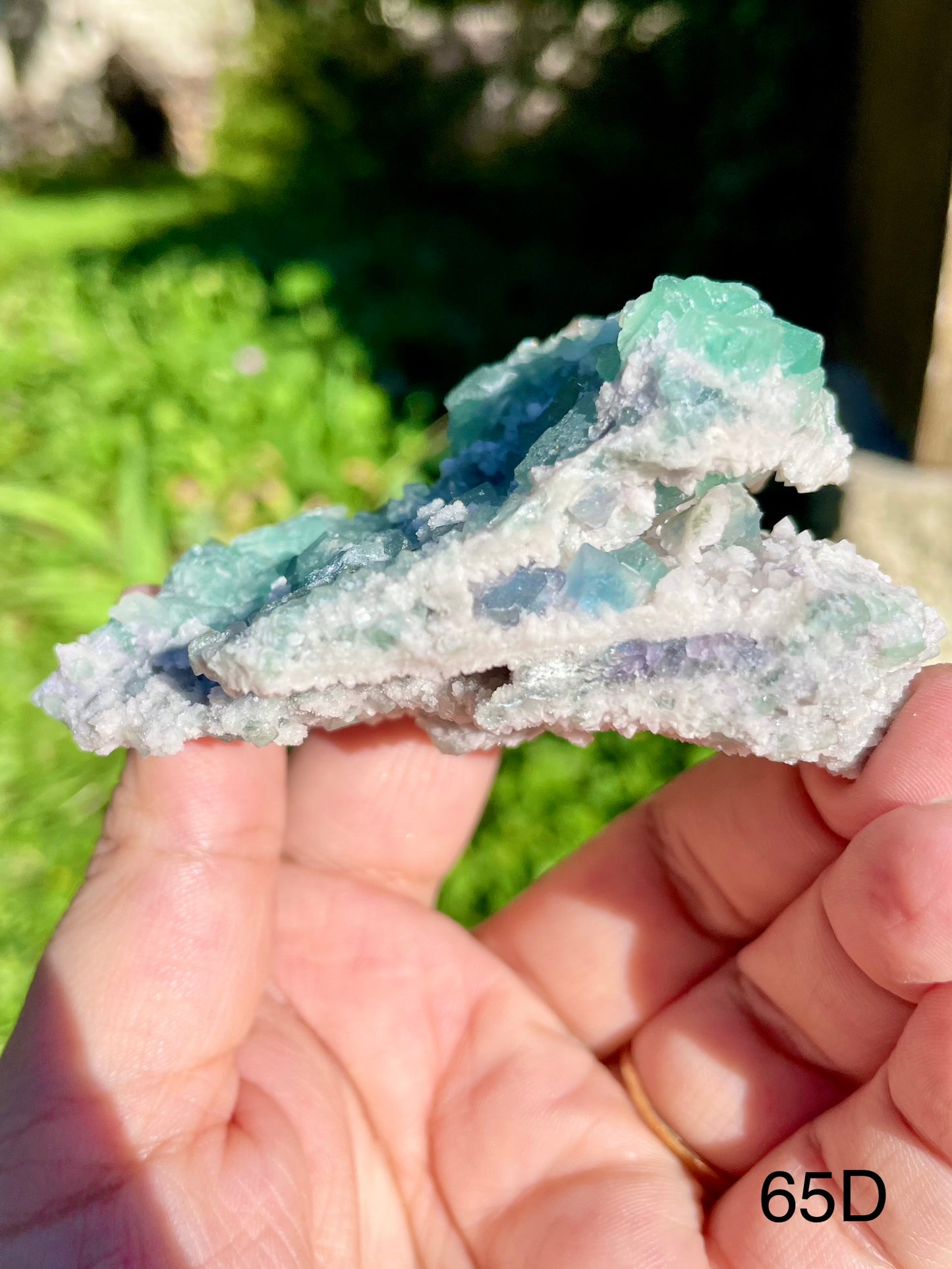 Octahedral Fluorite - 65D