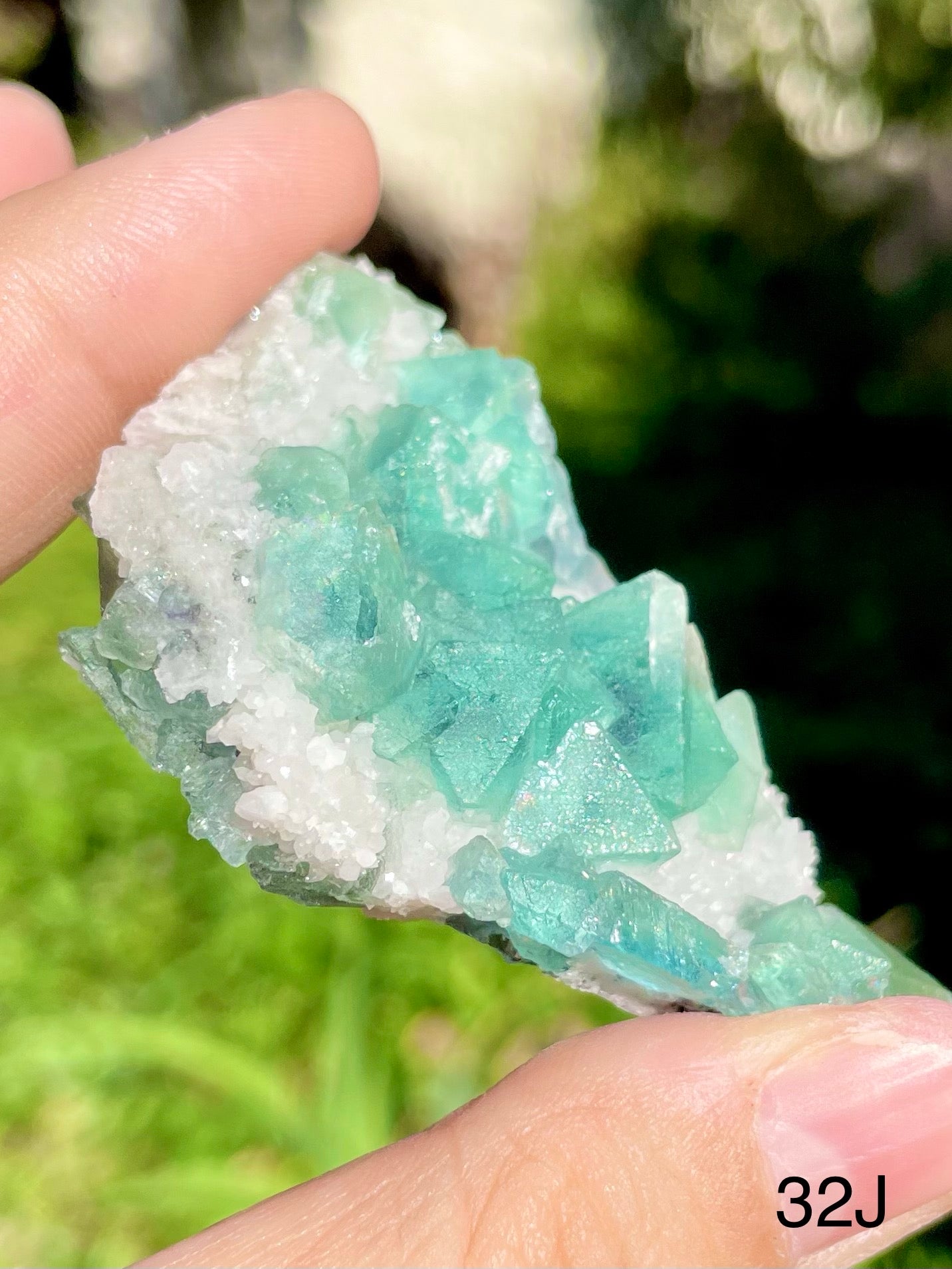 Octahedral Fluorite - 32J