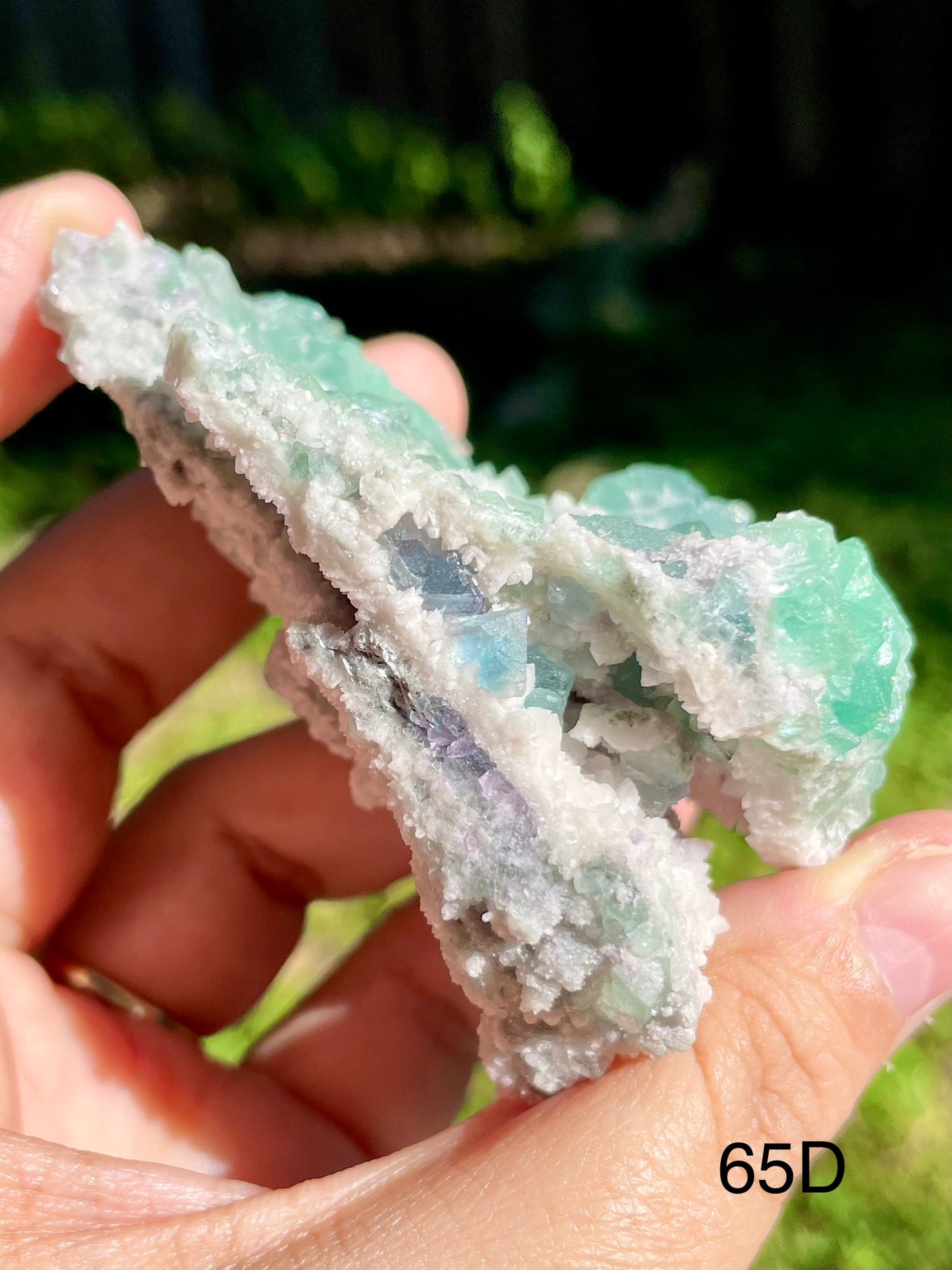 Octahedral Fluorite - 65D