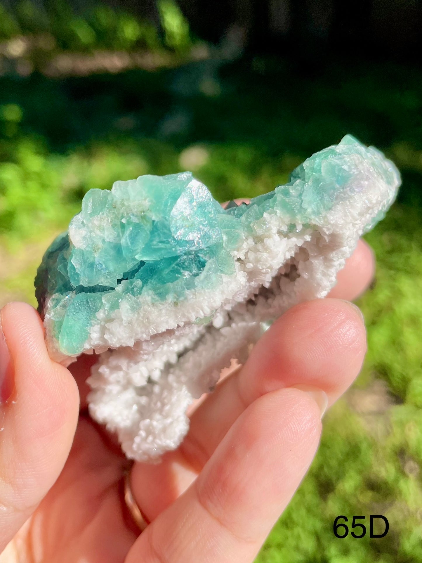 Octahedral Fluorite - 65D