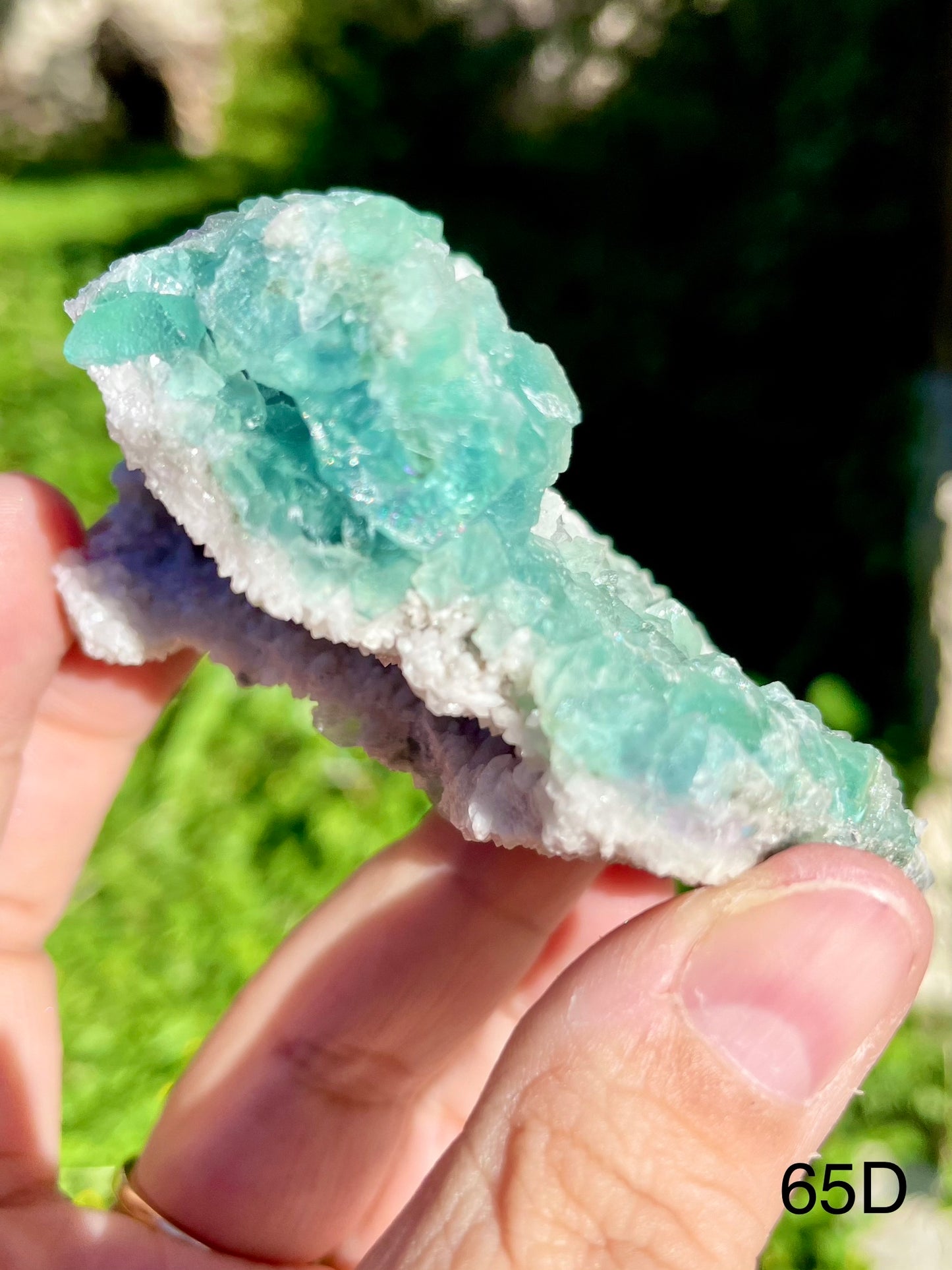 Octahedral Fluorite - 65D