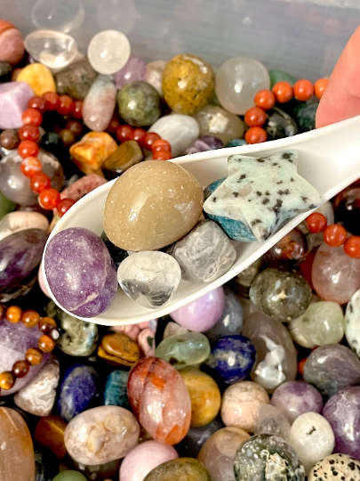 Raise Your Vibration Mystery Crystal Scoop